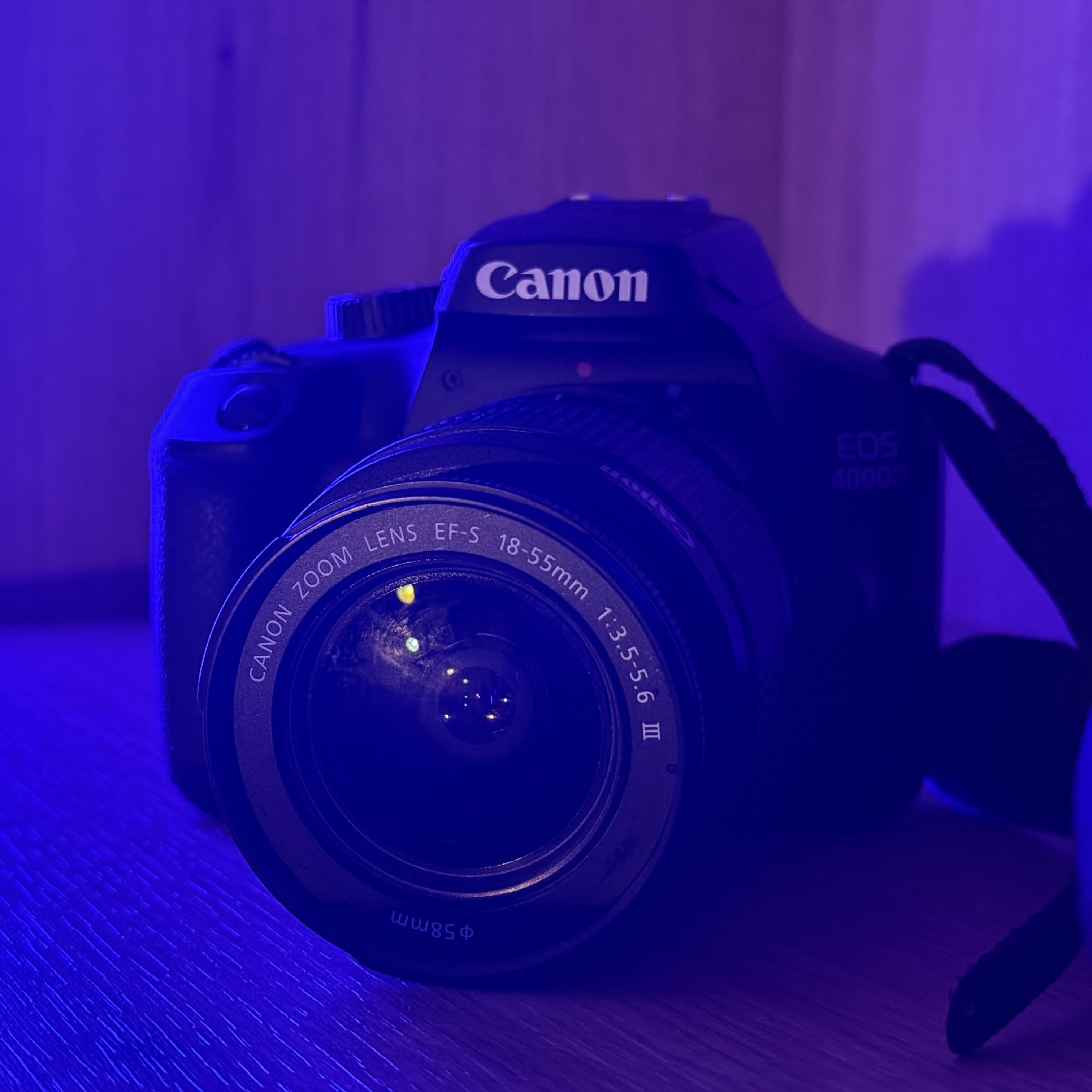 Canon 4000D camera